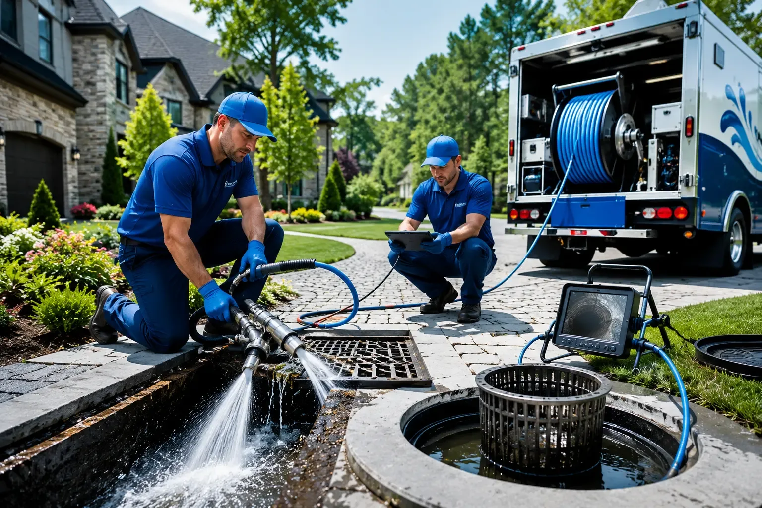 Local outdoor drain cleaning professionals in Broughton, IL